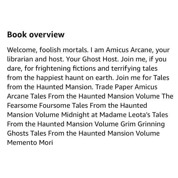 Tales from the Haunted Mansion Book Gift Set with Journal and Poster - Picture 8 of 8